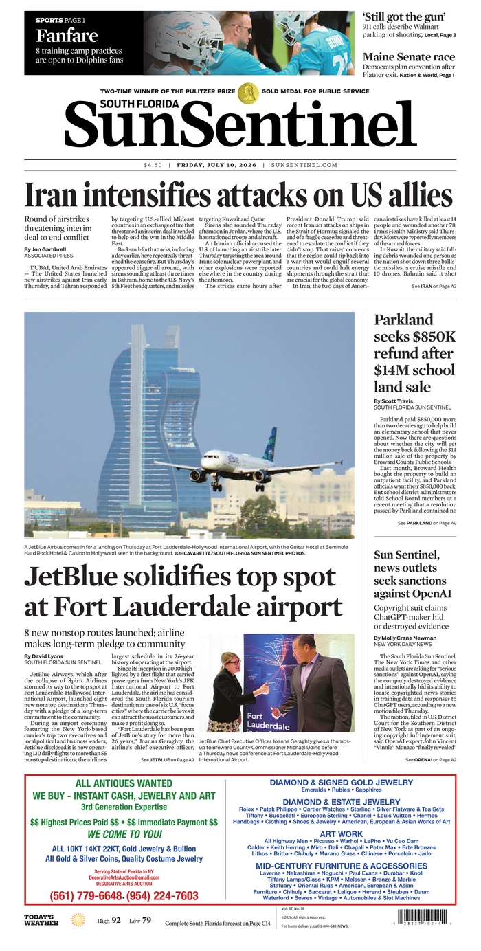 South Florida Sun-Sentinel