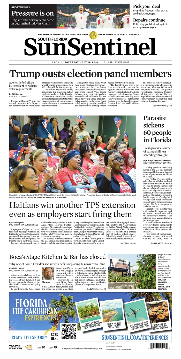 South Florida Sun-Sentinel