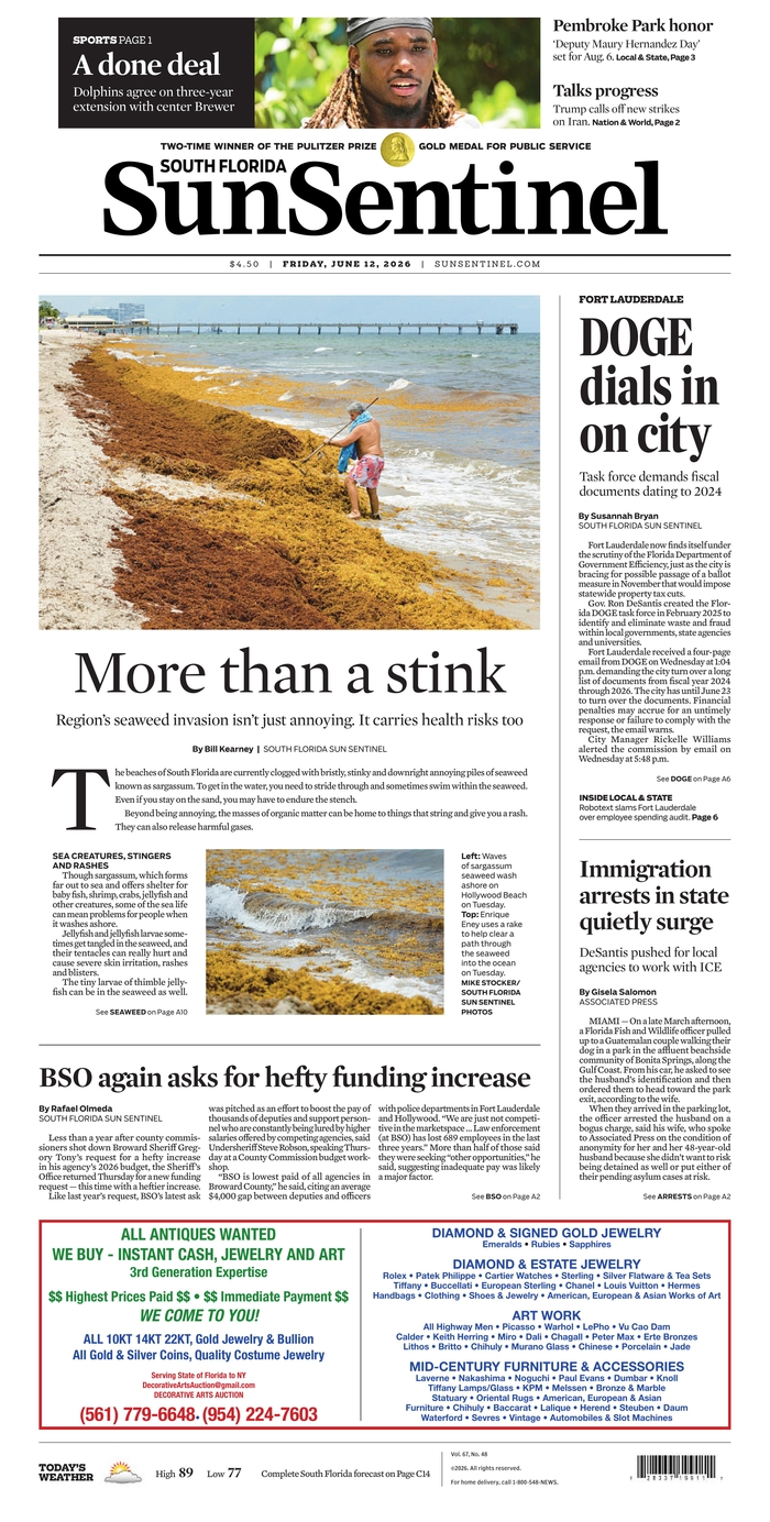 South Florida Sun-Sentinel