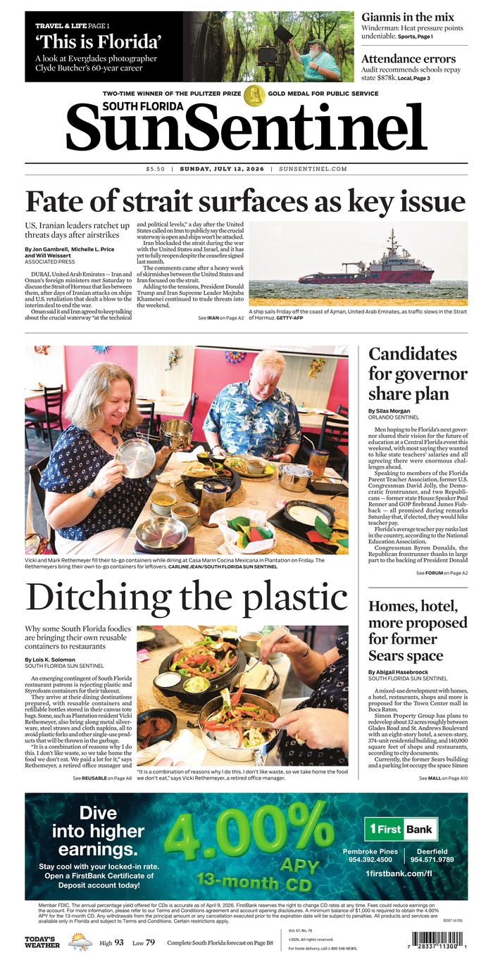 South Florida Sun-Sentinel