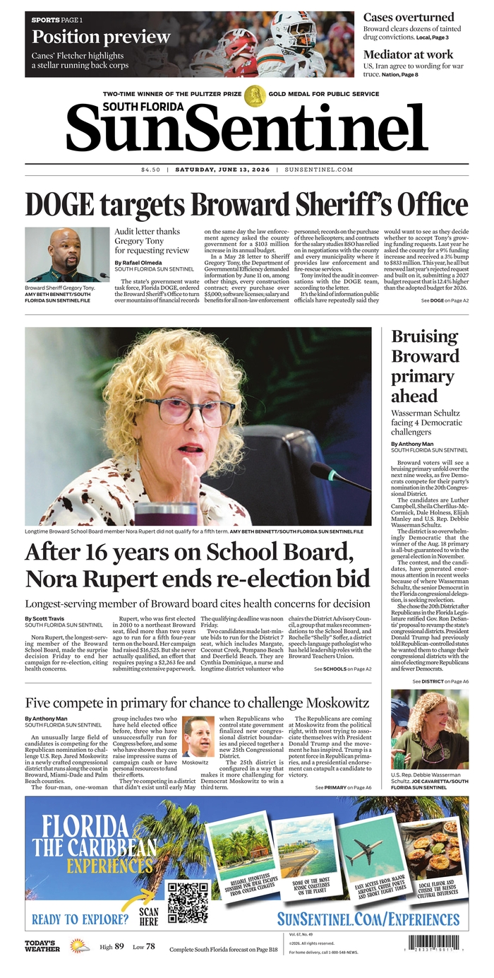 South Florida Sun-Sentinel