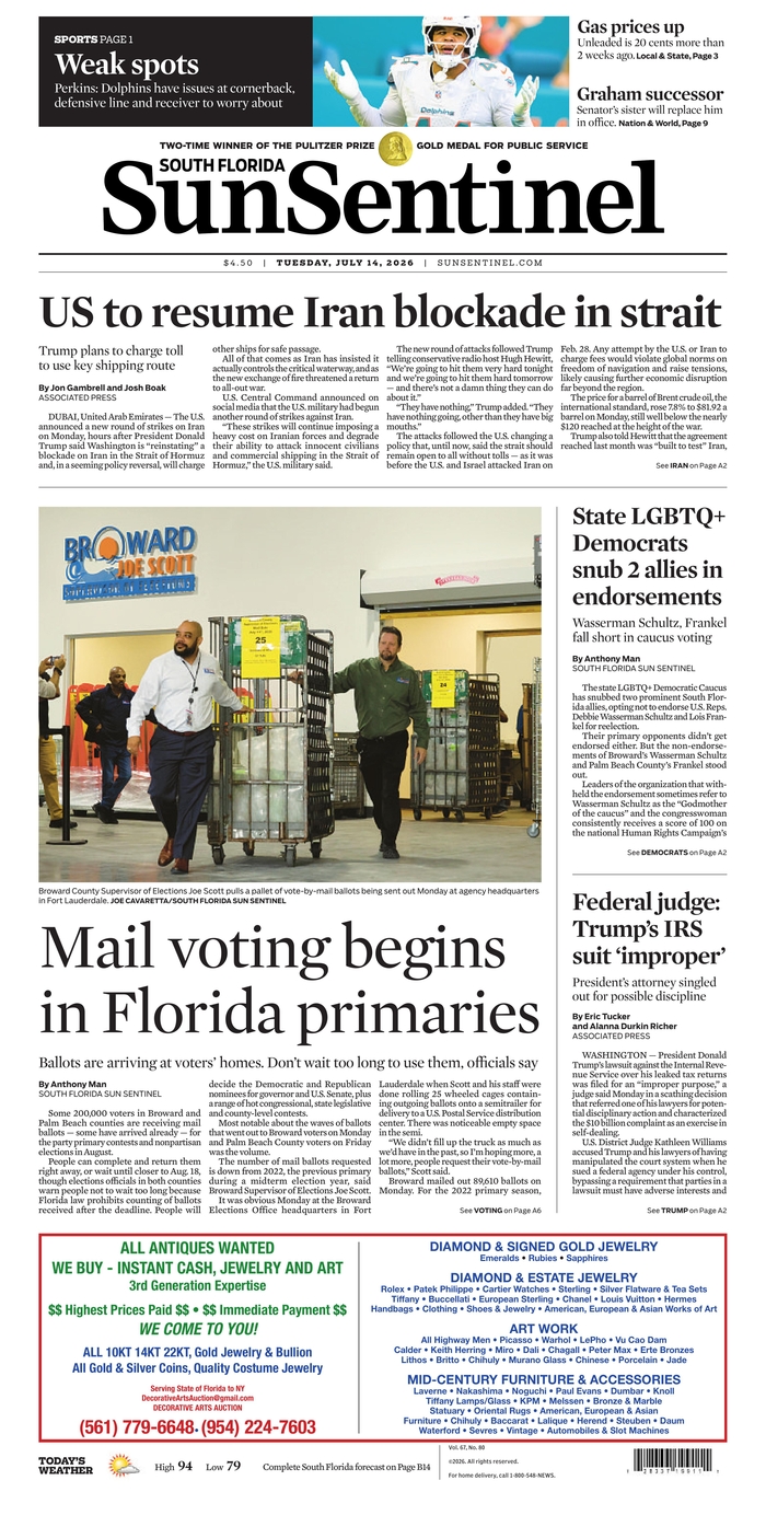 South Florida Sun-Sentinel