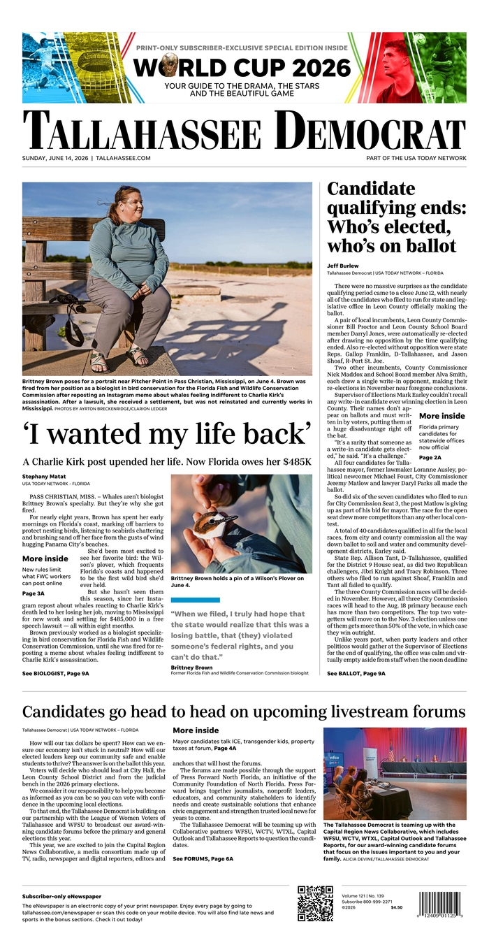 Tallahassee Democrat
