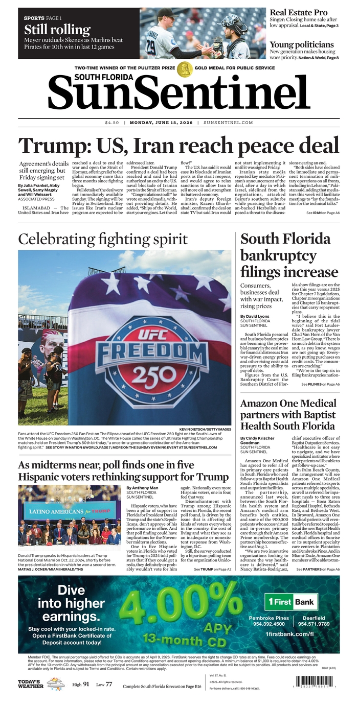 South Florida Sun-Sentinel