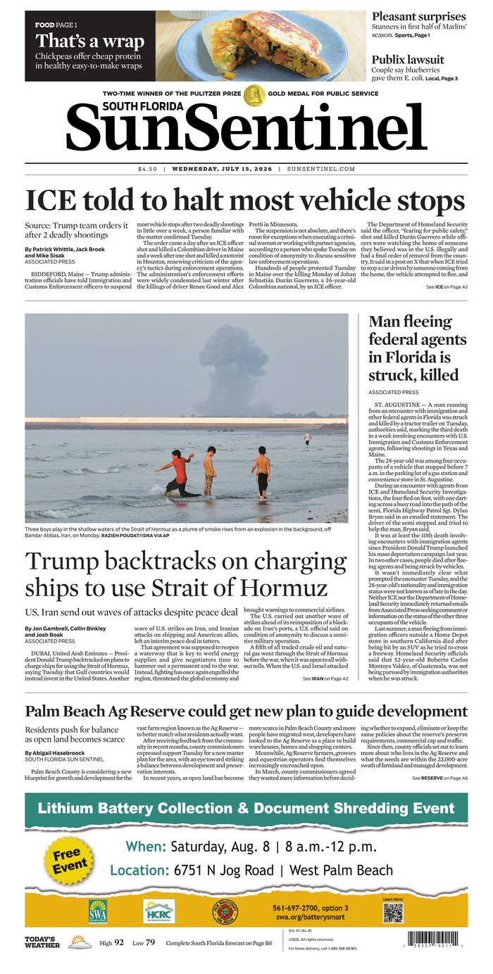 South Florida Sun-Sentinel