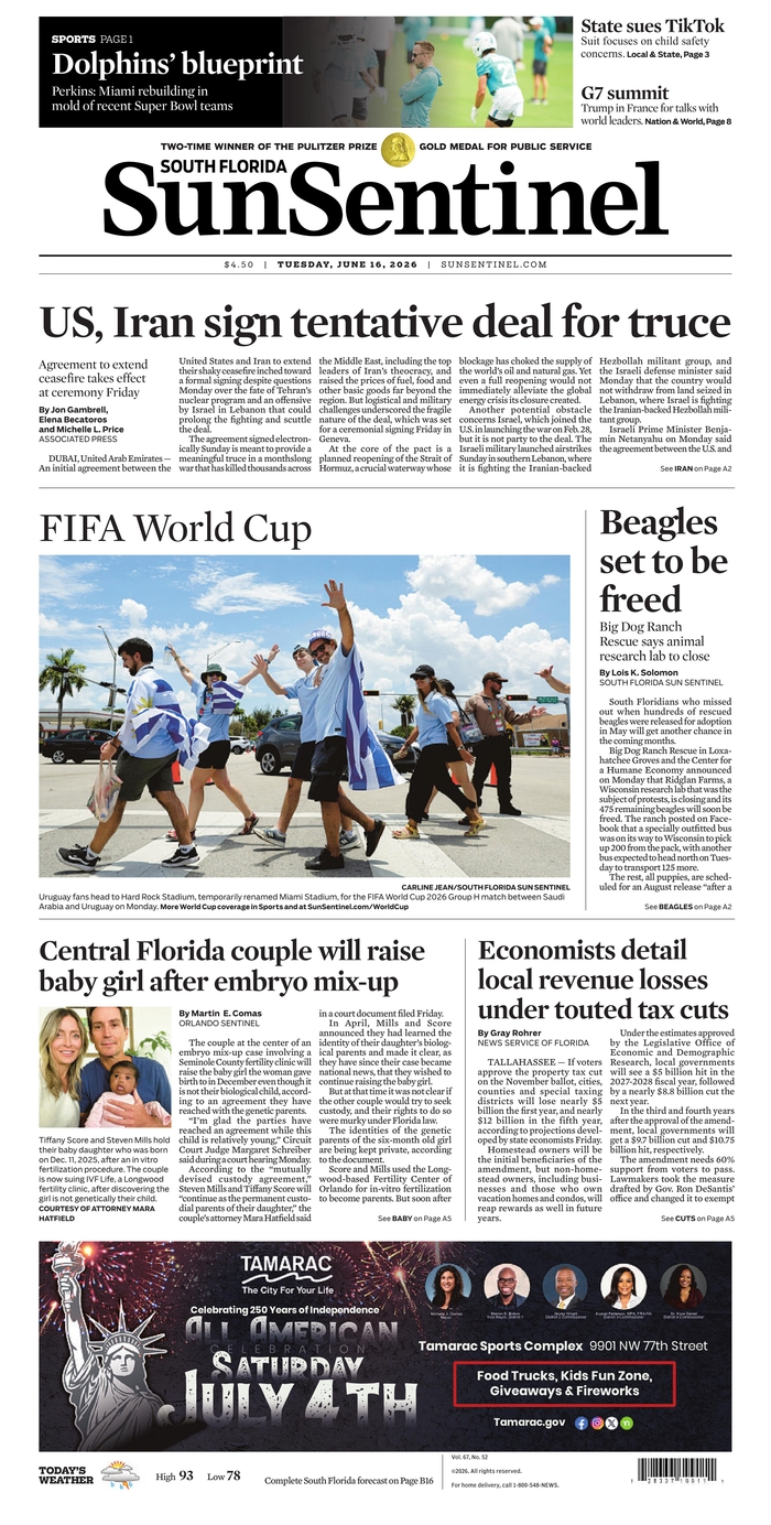 South Florida Sun-Sentinel