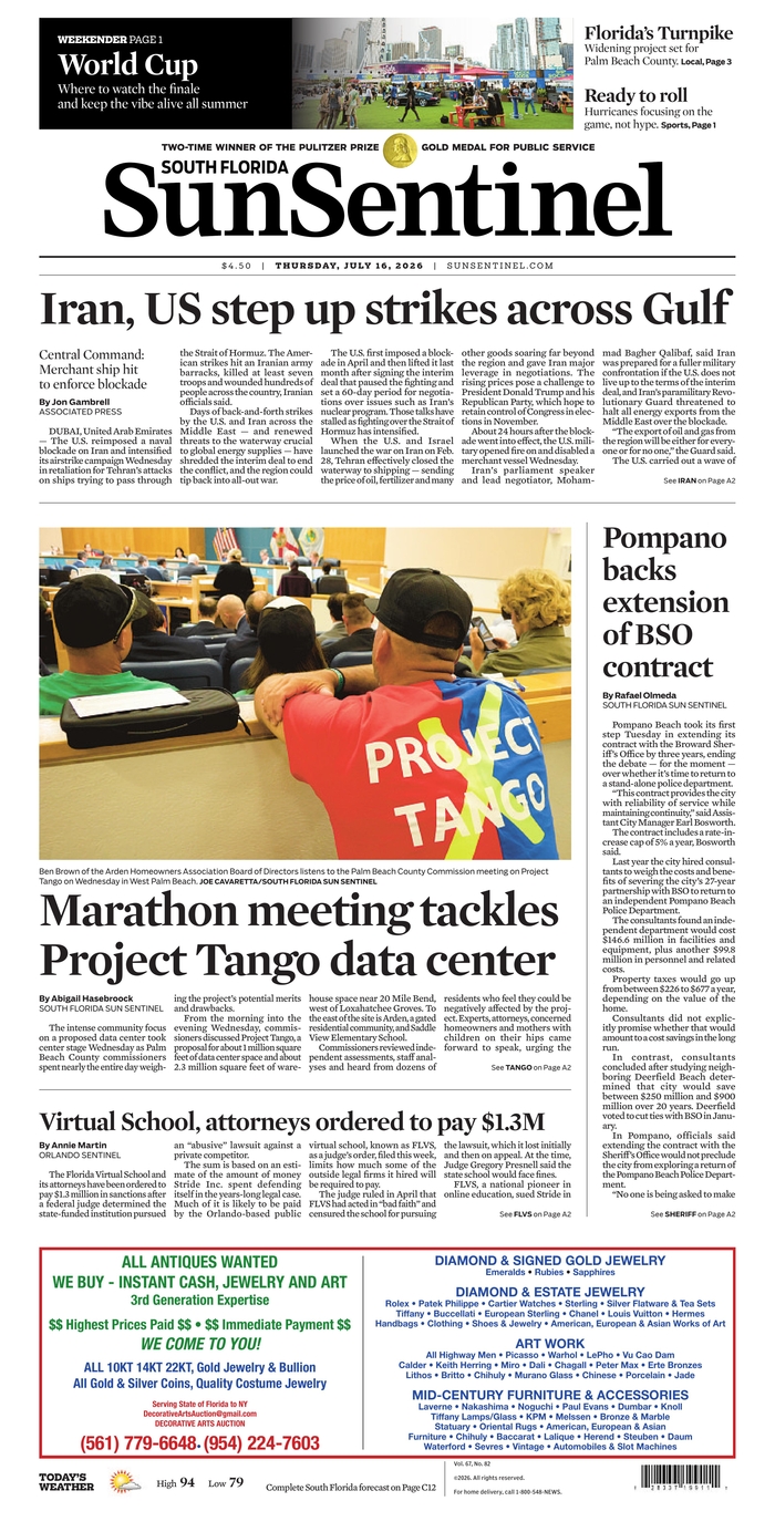 South Florida Sun-Sentinel
