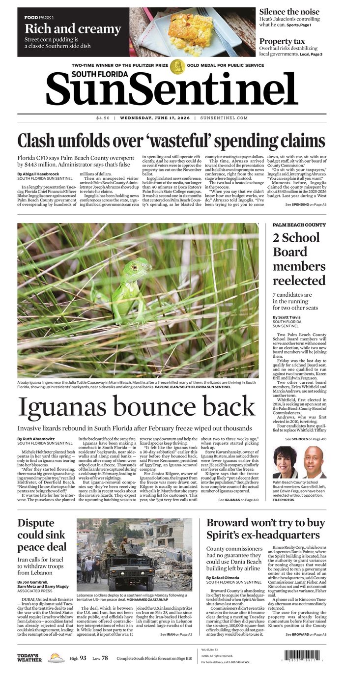 South Florida Sun-Sentinel