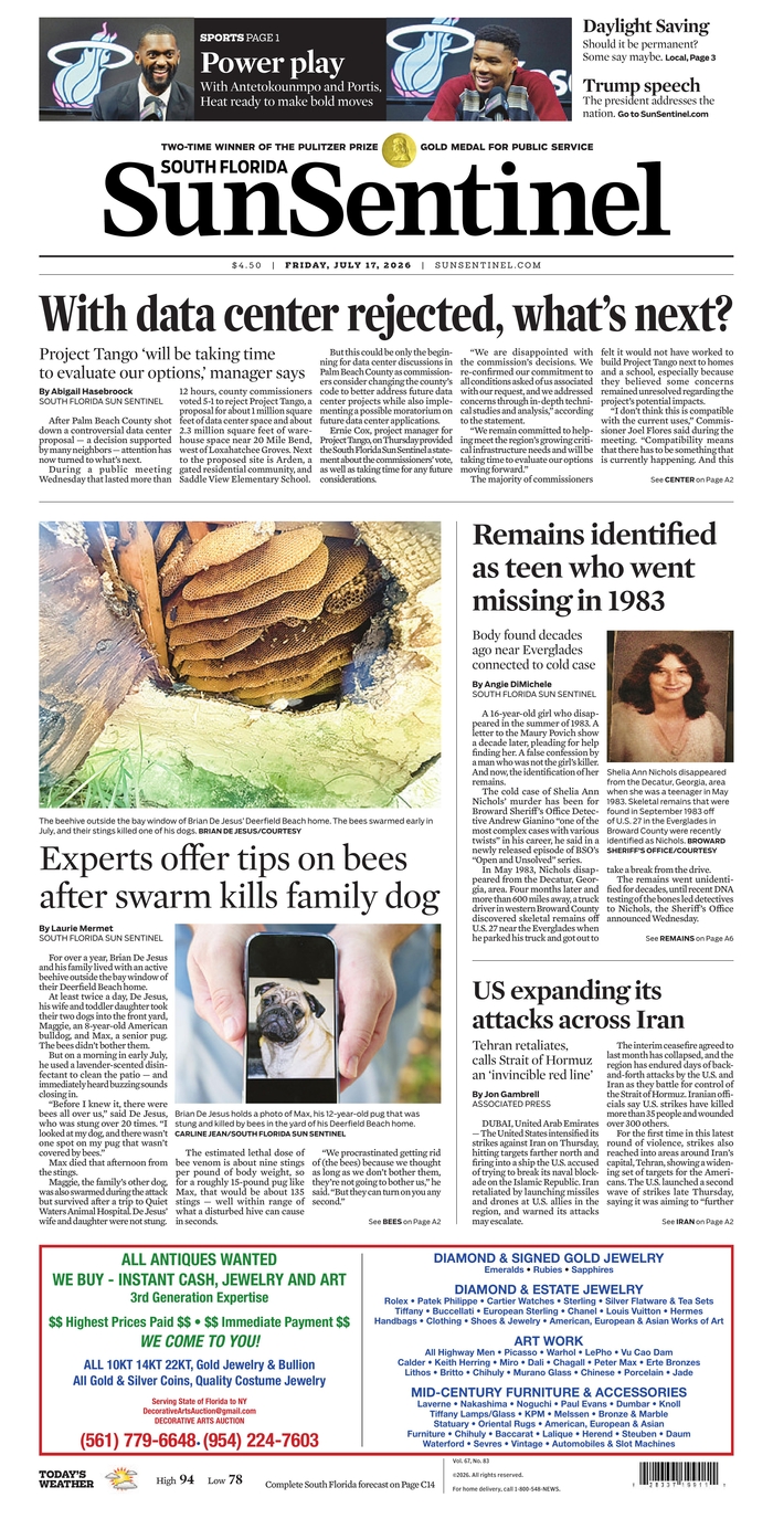 South Florida Sun-Sentinel