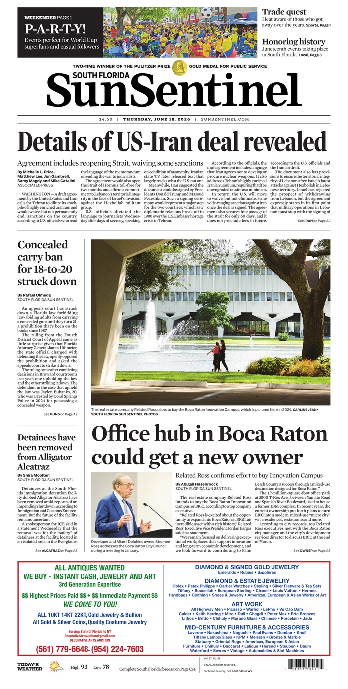 South Florida Sun-Sentinel