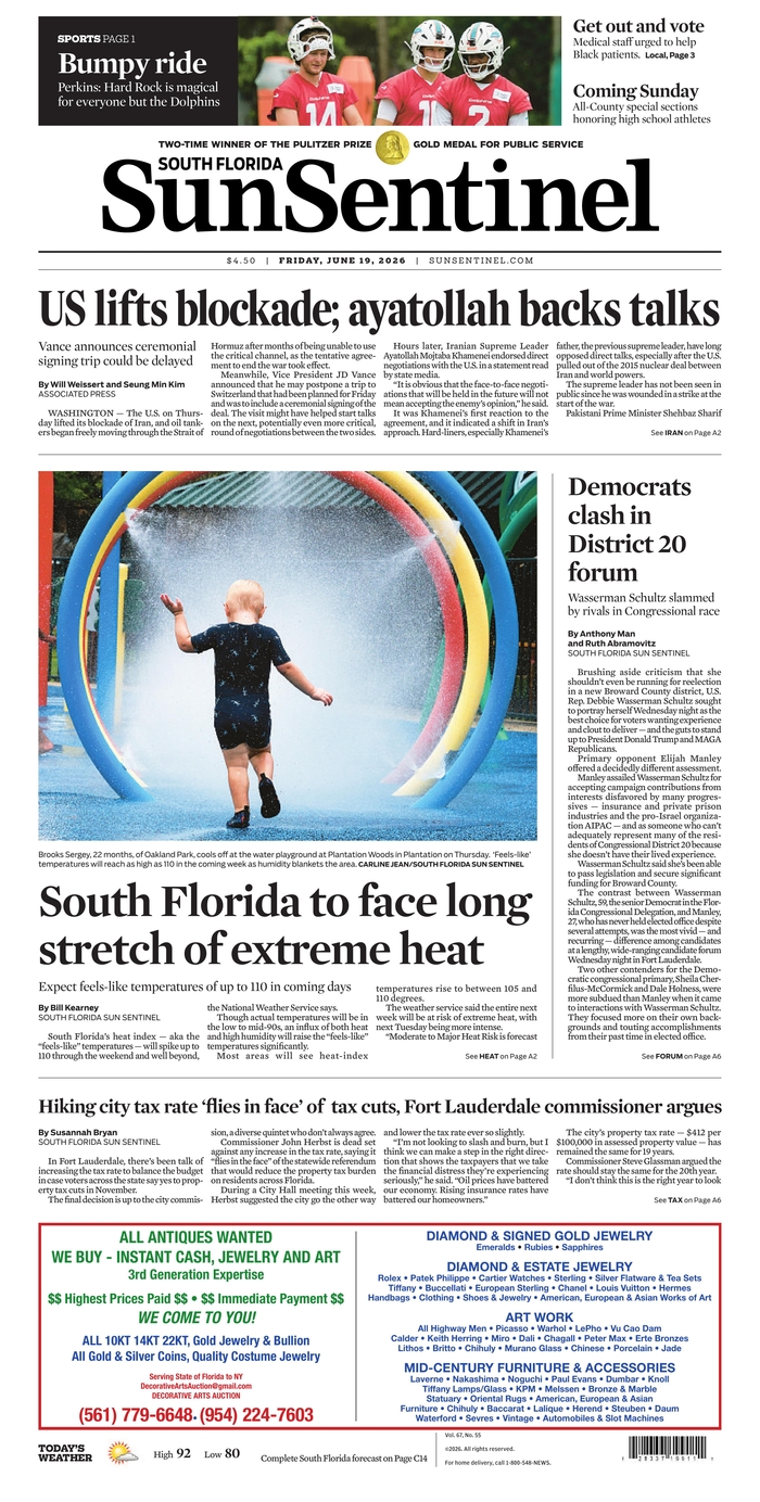 South Florida Sun-Sentinel