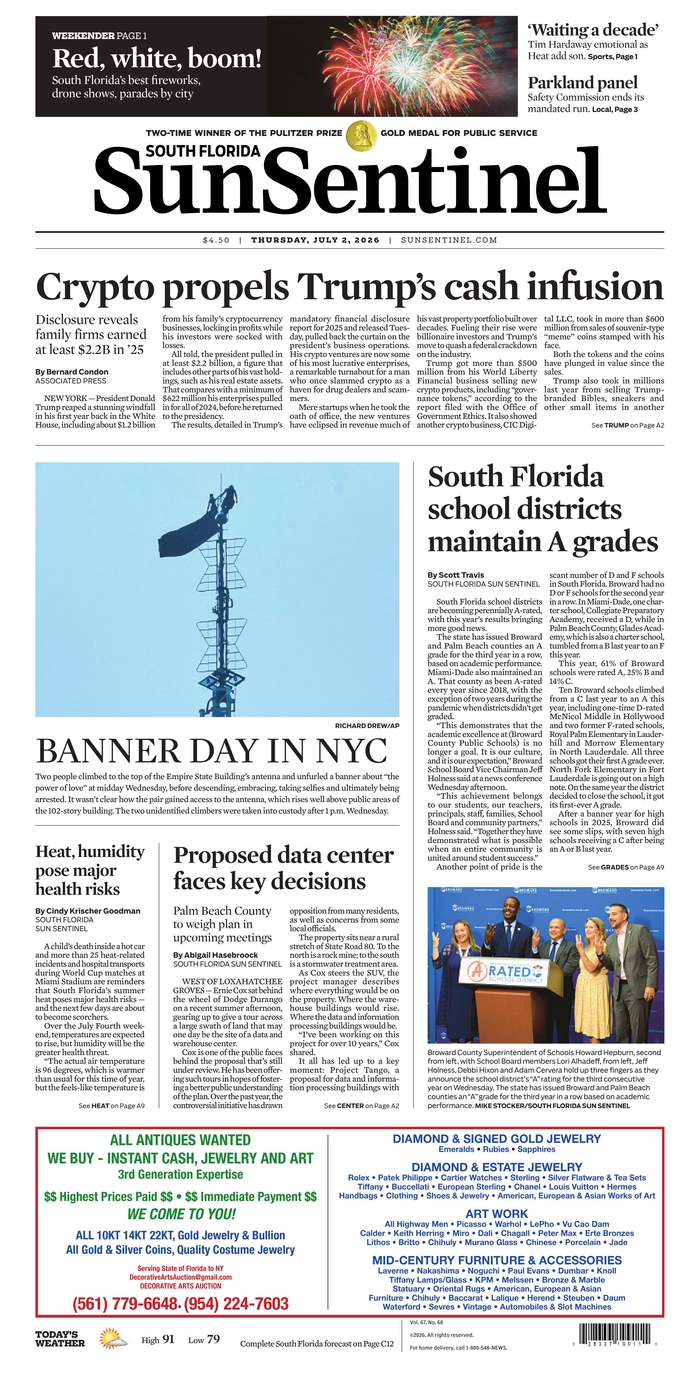 South Florida Sun-Sentinel