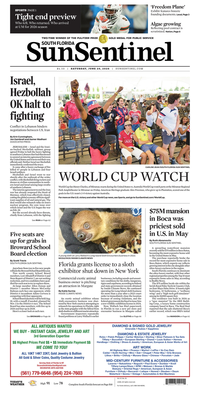 South Florida Sun-Sentinel