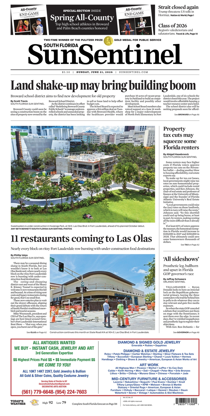 South Florida Sun-Sentinel