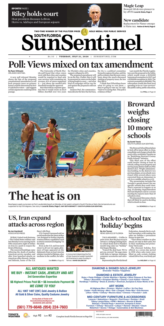 South Florida Sun-Sentinel