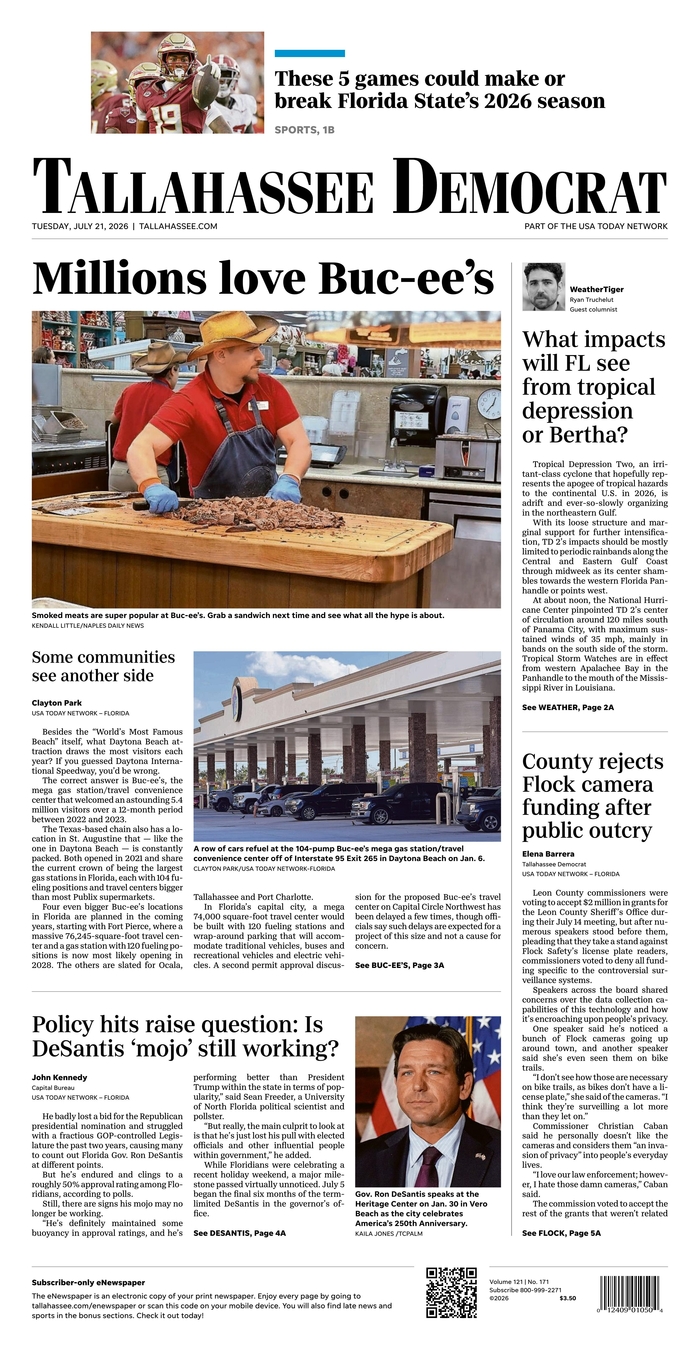 Tallahassee Democrat