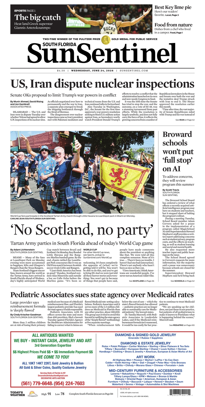 South Florida Sun-Sentinel