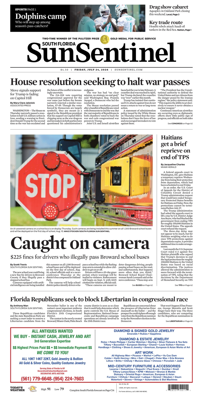 South Florida Sun-Sentinel
