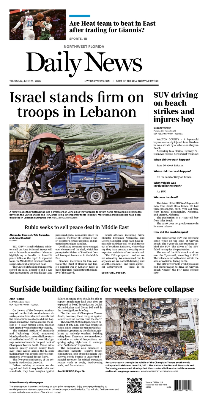 Northwest Florida Daily News