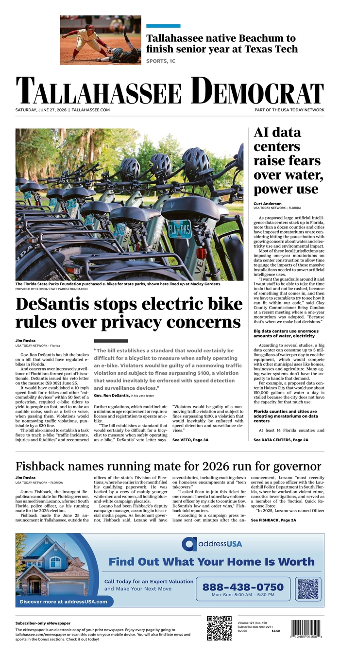Tallahassee Democrat