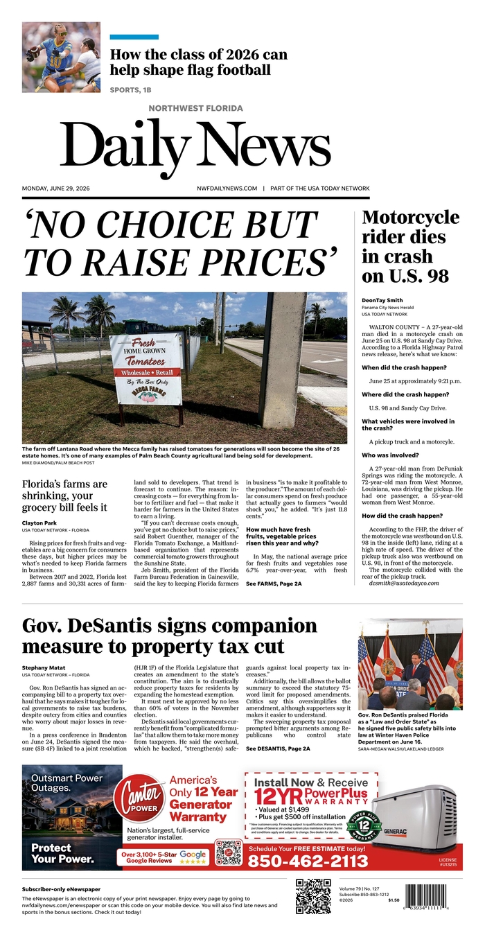 Northwest Florida Daily News