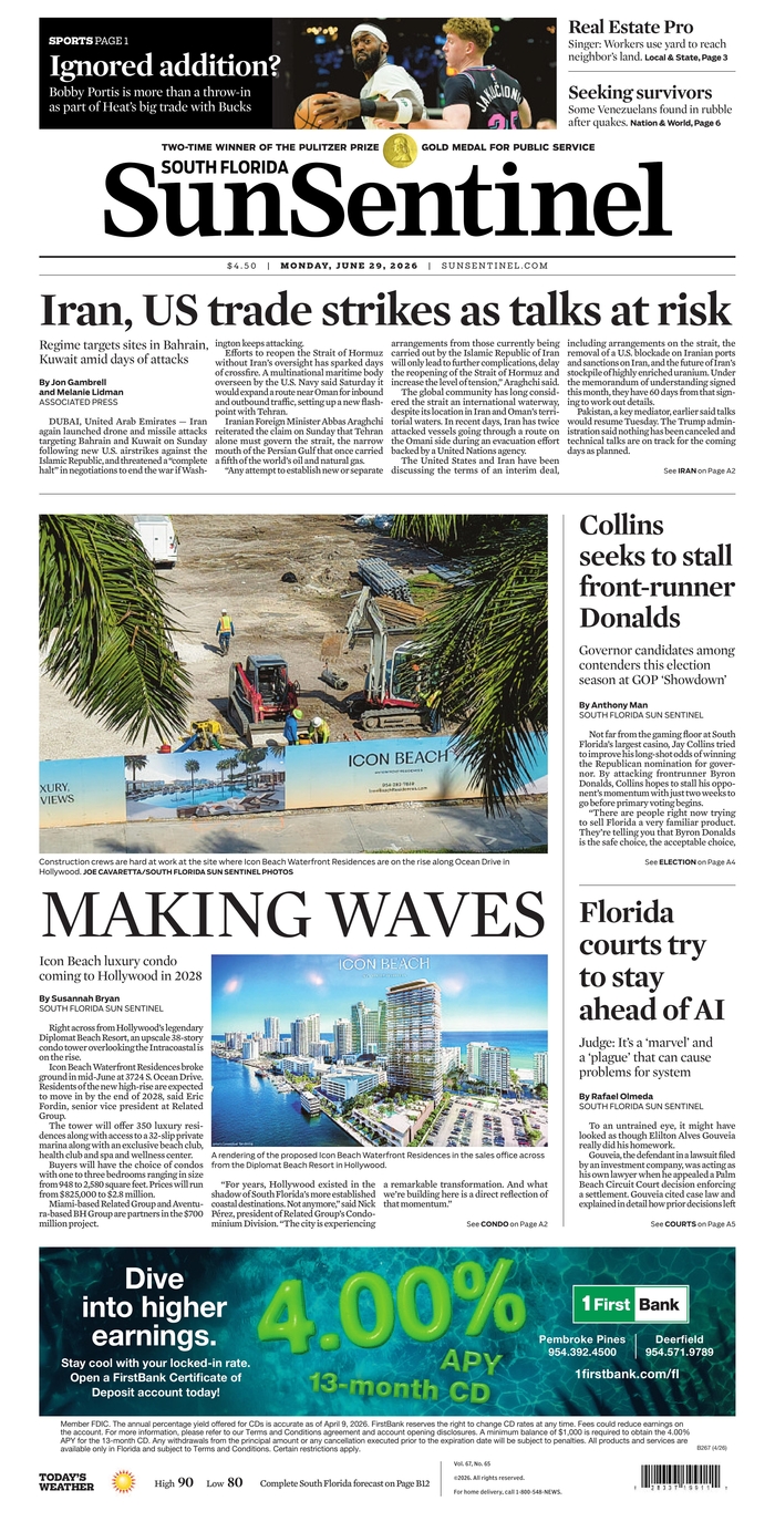 South Florida Sun-Sentinel