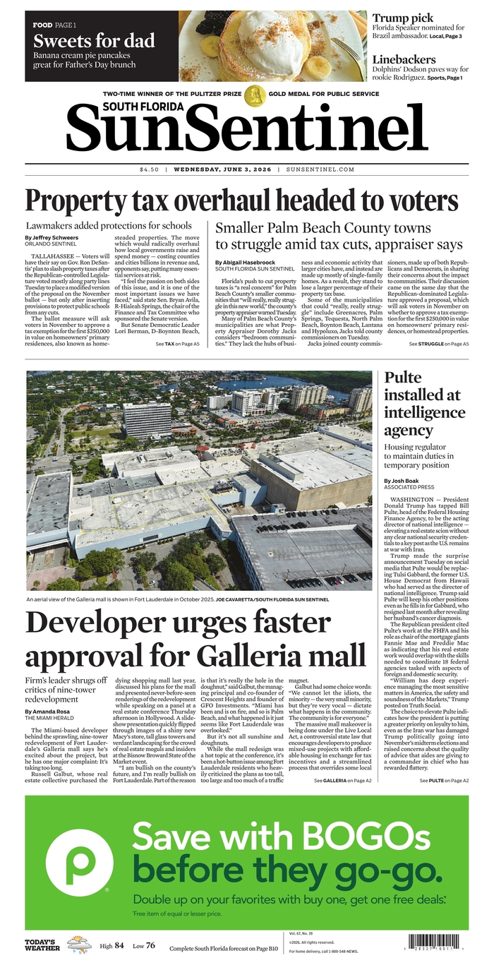South Florida Sun-Sentinel
