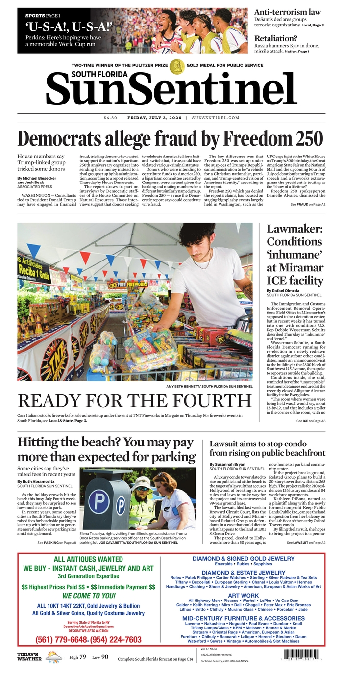 South Florida Sun-Sentinel