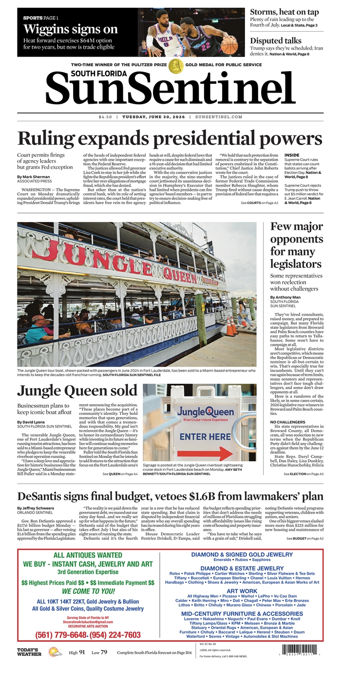 South Florida Sun-Sentinel