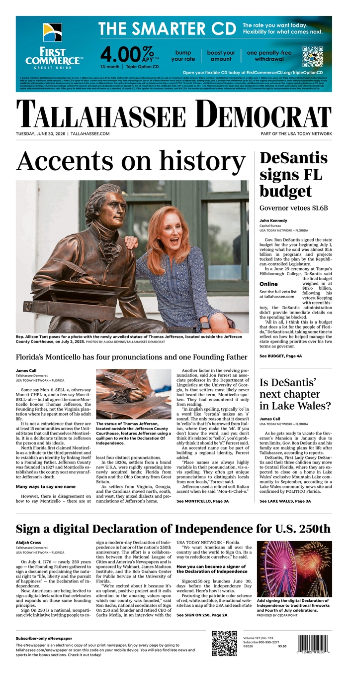 Tallahassee Democrat