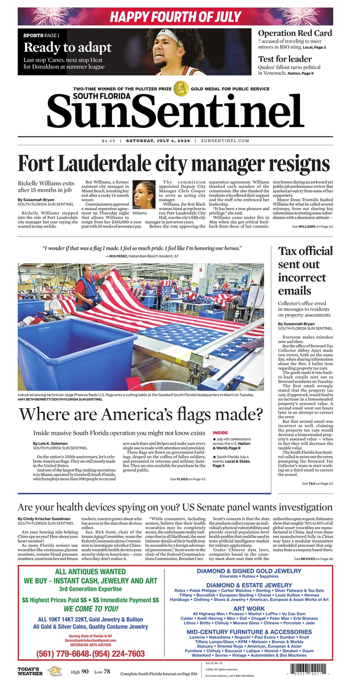 South Florida Sun-Sentinel