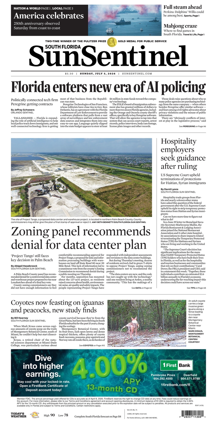 South Florida Sun-Sentinel