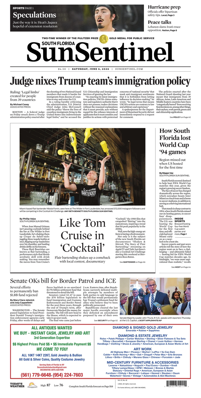 South Florida Sun-Sentinel