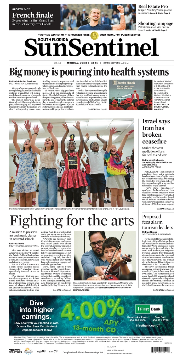 South Florida Sun-Sentinel