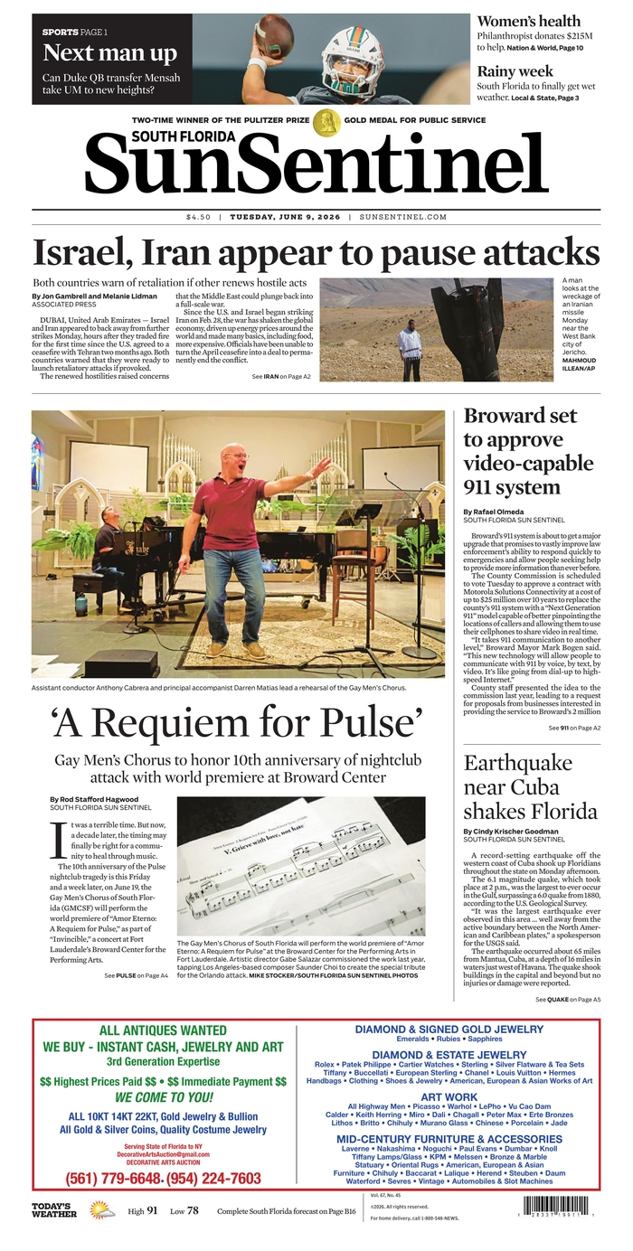 South Florida Sun-Sentinel
