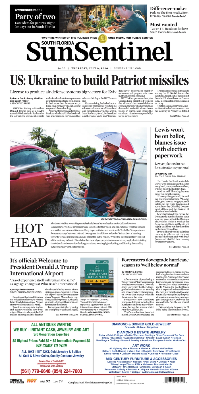 South Florida Sun-Sentinel