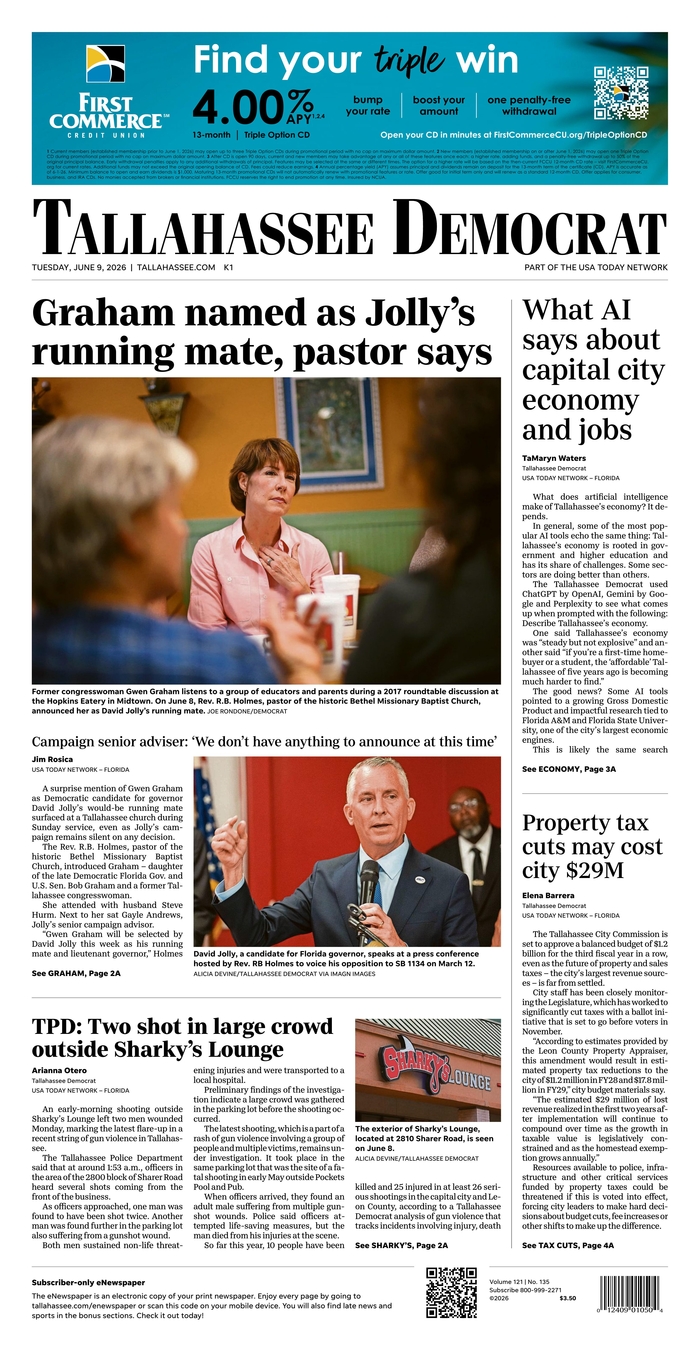 Tallahassee Democrat